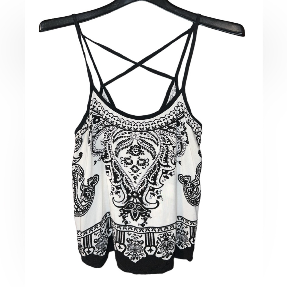 Forever 21 Abstract Tank Top Womens Medium